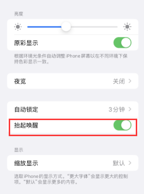 博白苹果授权维修站分享iPhone轻点无法唤醒怎么办