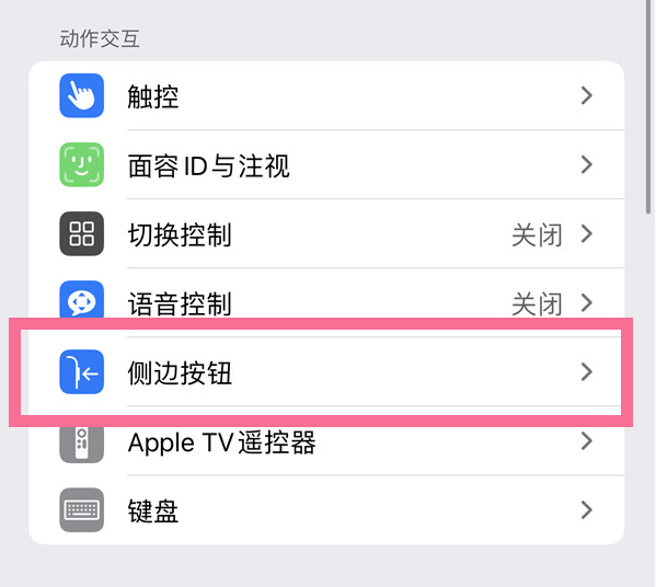 博白苹果14维修店分享iPhone14 Plus侧键双击下载功能关闭方法 